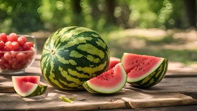 独自吃瓜视频模板素材,跟随视频模板素材，解锁夏日消暑新姿势